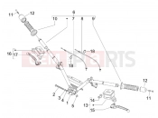 Handlebars - Master cil. - Piaggio MP3 400 ie 2010