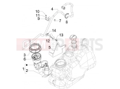 Supply system - Piaggio MP3 400 ie 2010
