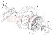 PIAGGIO MP3 400 RL Touring Rear wheel