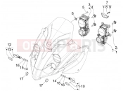 PIAGGIO MP3 500 (USA) Front headlamps - Turn signal lamps