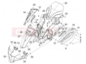PIAGGIO MP3 500 (USA) Front shield