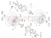 PIAGGIO MP3 500 LT Sport Front wheel