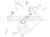 PIAGGIO MP3 500 LT Sport Fuel tank