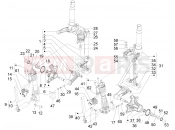 PIAGGIO MP3 500 LT Sport - Business Fork's components (Mingxing)