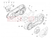 Crankcase cover - Crankcase cooling - Piaggio MP3 500 LT Sport - Business 2016
