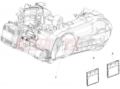 PIAGGIO MP3 500 LT Sport - Business Engine, assembly
