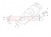 PIAGGIO MP3 500 LT Sport - Business Saddle/seats