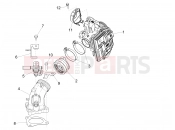 PIAGGIO MP3 500 LT Sport - Business Throttle body - Injector - Induction joint