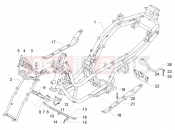 PIAGGIO MP3 500 MAXI Sport Business ABS Frame/bodywork