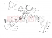 PIAGGIO MP3 500 MAXI Sport Business ABS Front shield