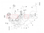 Benzin tank - Piaggio MP3 500 Sport (USA) 2010