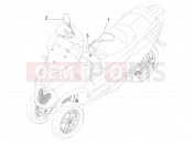 PIAGGIO MP3 500 Sport Business ABS (USA) tükör