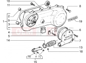 Transmission cover - Piaggio NRG Extreme