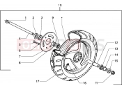 első kerék - Piaggio NRG MC2