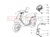 PIAGGIO NRG MC3 Cable harness-Regulator-H.T. Coil