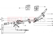 PIAGGIO NRG MC3 Handlebars component parts
