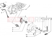 PIAGGIO NRG MC3 Starting motor-starter lever
