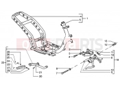 Chasis-central stand - Piaggio NRG MC3 DD