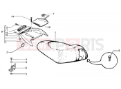 Saddle - Piaggio NRG MC3 DD