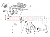 PIAGGIO NRG Power DD Starting motor - starter lever
