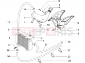 Cooling system - Piaggio NRG Power DD 2012