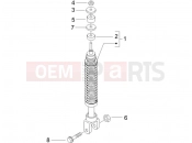 PIAGGIO NRG Power DD Rear suspension - Shock absorber/s