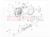 Crankcase cover - Crankcase cooling - Piaggio NRG Power DD 2015