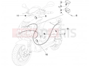 Main cable harness - Piaggio NRG Power DD Serie Speciale 2012