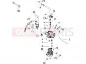 Carburetor's components - Piaggio NRG Power DT 2006
