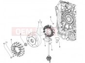 Flywheel magneto - Piaggio NRG Power DT 2006