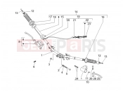 Handlebars - Master cil. - Piaggio NRG Power DT 2006