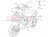Main cable harness - Piaggio NRG Power DT 2006