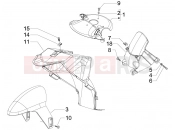 Wheel huosing - Mudguard - Piaggio NRG Power DT 2006