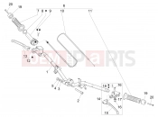 Handlebars - Master cil. - Piaggio NRG Power DT 2007
