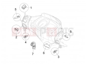 Selectors - Switches - Buttons - Piaggio NRG Power DT 2007