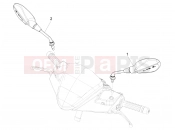 Driving mirror/s - Piaggio NRG Power DT 2011