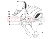 Front shield - Piaggio NRG Power DT 2011