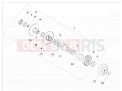 Driven pulley - Piaggio NRG Power DT 2013