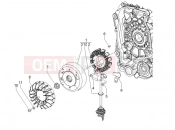 Flywheel magneto - Piaggio NRG Power DT 2013