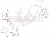 Wheel huosing - Mudguard - Piaggio NRG Power DT 2013