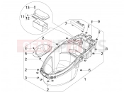 Helmet huosing - Undersaddle - Piaggio NRG Power DD 2019