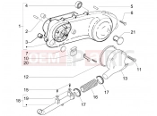 Crankcase cover - Crankcase cooling - Piaggio NRG Power Purejet 2010