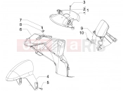 Wheel huosing - Mudguard - Piaggio NRG Power Purejet 2010