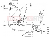 PIAGGIO NTT Front brake cylinder-Brake caliper
