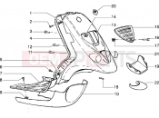 PIAGGIO NTT Front shield-Footboard-Spoiler