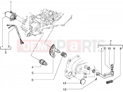 PIAGGIO NTT Starting motor-starter lever