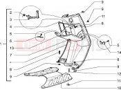 PIAGGIO Sfera RST 125 Front glove compartment