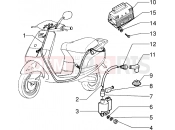 Electrical devices - Piaggio Sfera RST 80