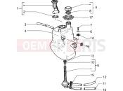 Fuel tank - Piaggio Sfera RST 80