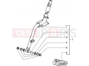 Steering column - Piaggio Sfera RST 80